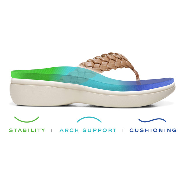 Vionic Kenji Platform Flip-Flop - Women